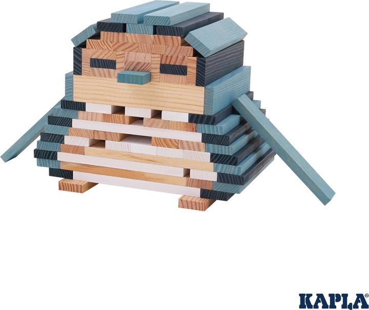Productafbeelding Kapla Bouwset winter blauw,wit,natuur 200 stuks