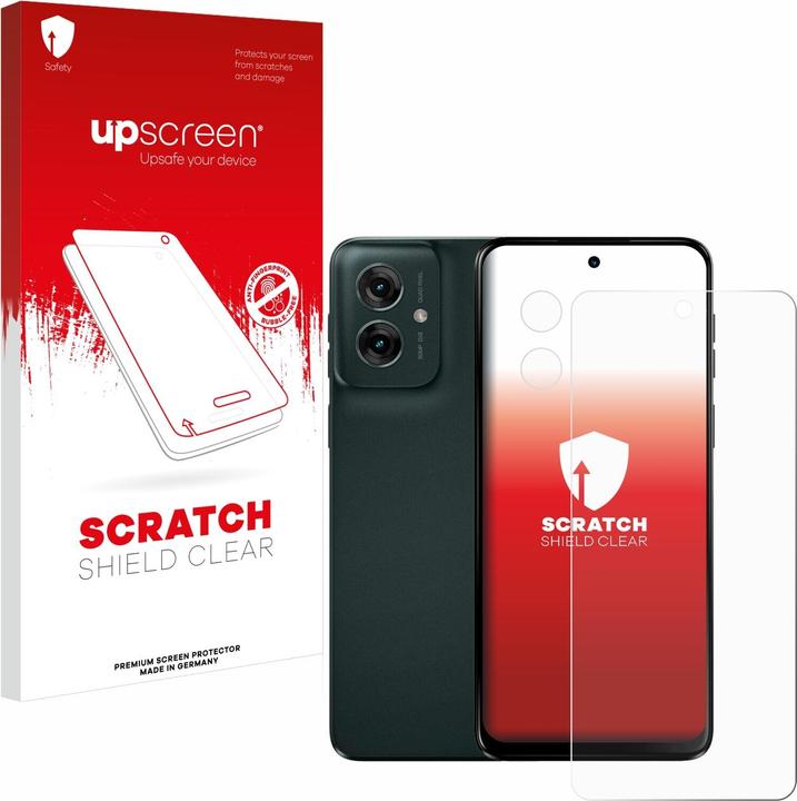 Image du produit upscreen Film de protection Protection d'écran Film de protection d'écran Clair Transparent (1 pièce(s), Motorola Moto C)