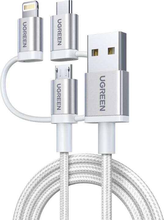 Immagine prodotto Ugreen Cavo multifunzione USB2.0-A 3-in-1 (1.50 m, USB 2.0)