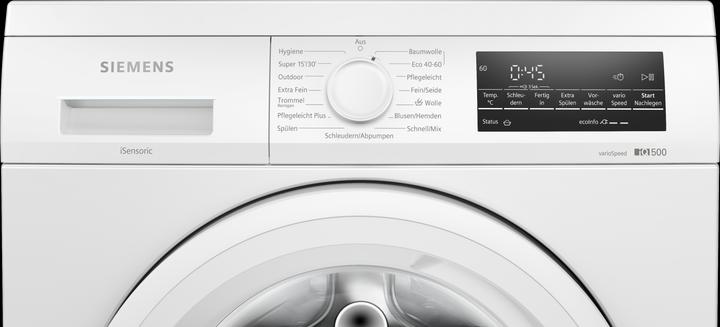 Actual product image Siemens WU14UT22 (9 kg, Left)