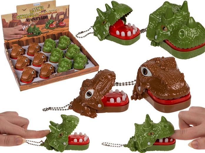 Actual product image Ootb Dino & dragon key ring assorted
