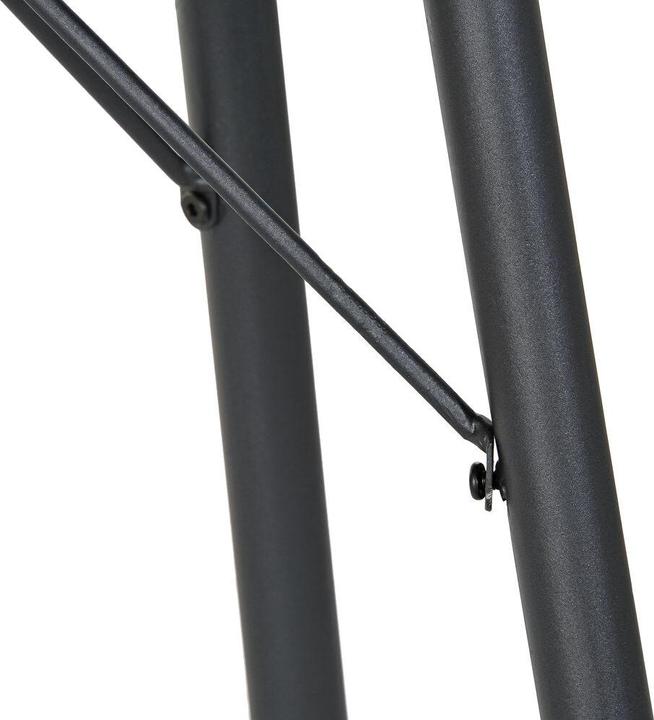Actual product image DKD Home Decor Console Black Metal Fir Light brown (120 x 38 x 78 cm)