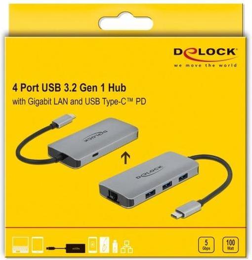 Image du produit Delock 63252 (USB-C, 4 Ports)