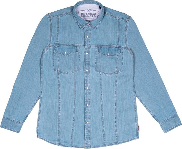 Checker Original Hemd Dynasty Denim (M)