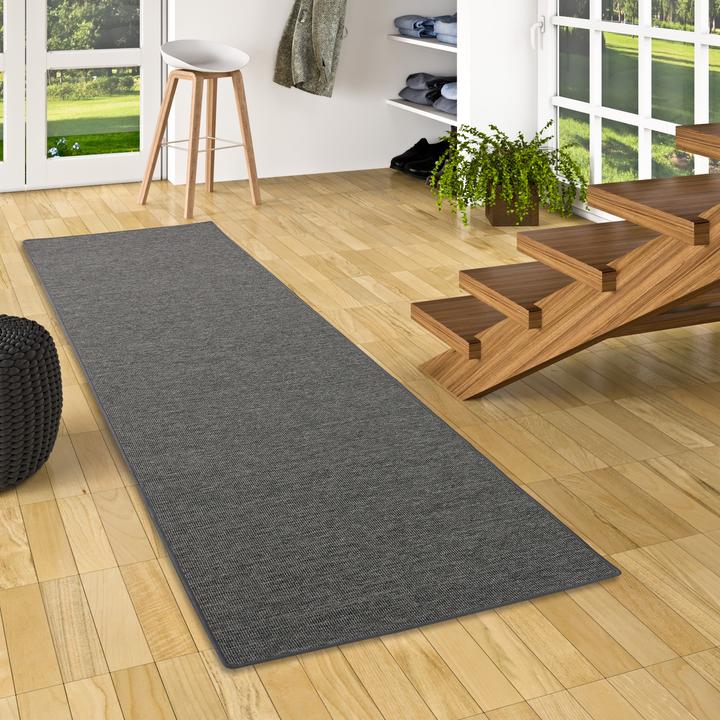 Produktbild Snapstyle Sisal-Optik Designer Teppich Läufer Pure Meliert (100 x 100 cm)