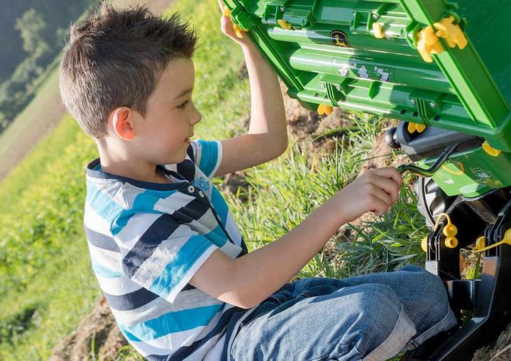 Image du produit Rolly Toys Remorque RollyMulti JD à 3 essieux