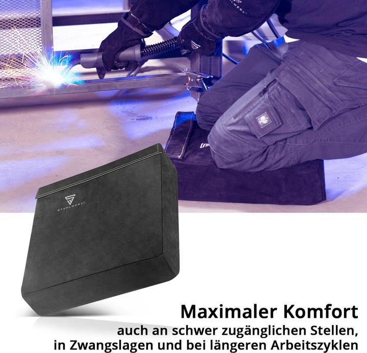Produktbild Stahlwerk Schweisserkissen, feuerfeste Schweissunterlage aus Spaltleder