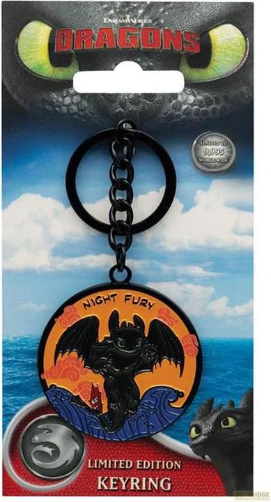 Actual product image Fanattik Drachenzähmen leicht gemacht Schlüsselanhänger Ohnezahn Limited Edition
