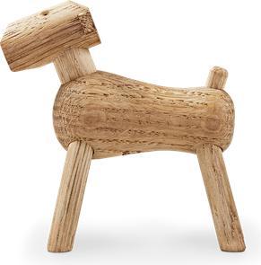 Actual product image Kay Bojesen Tim dog wooden figure (7.5 x 3.5 x 7.5 cm)
