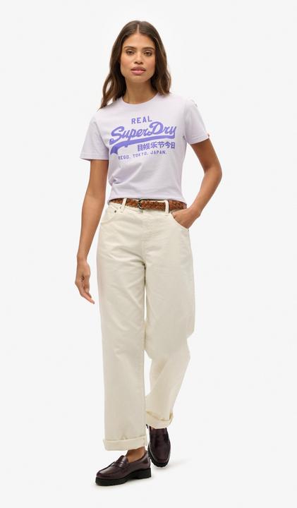Produktbild Superdry Figurbetontes T-Shirt in Neonfarben mit Vintage-Logo (12)