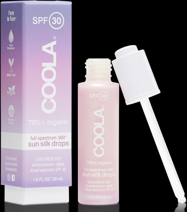 Coola Suncare Gocce di sole classiche (Gel solare, SPF 30, 30 ml)