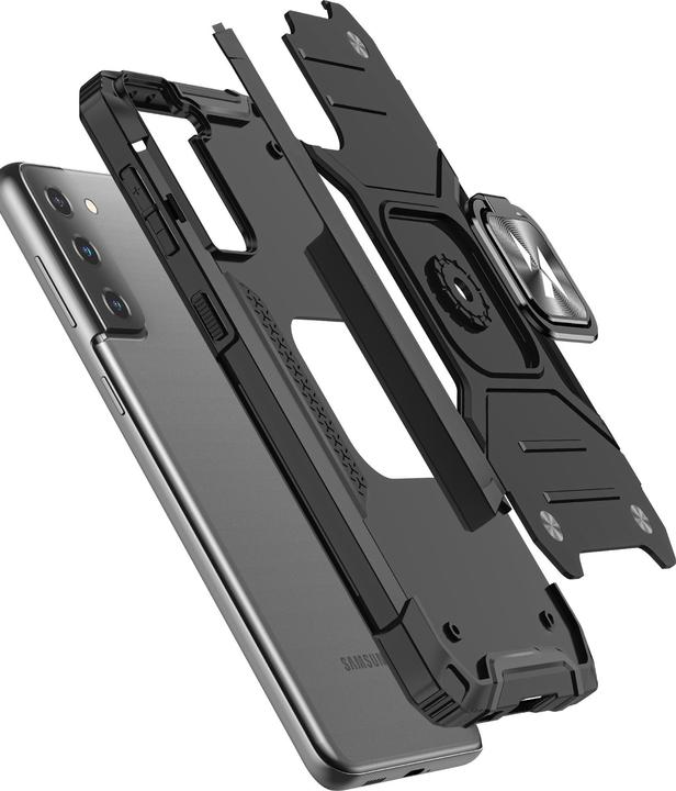 Produktbild Wozinsky Ring Armor Tough Hybrid Case Cover + Magnethalterung für Samsung Galaxy S22 + (S22 Plus) Ro (Samsung Galaxy S22+)