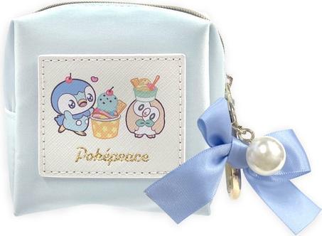 Pokémon PokePeace Mini Pouch with Carabiner PiplupRowlet (Sweets Shop)