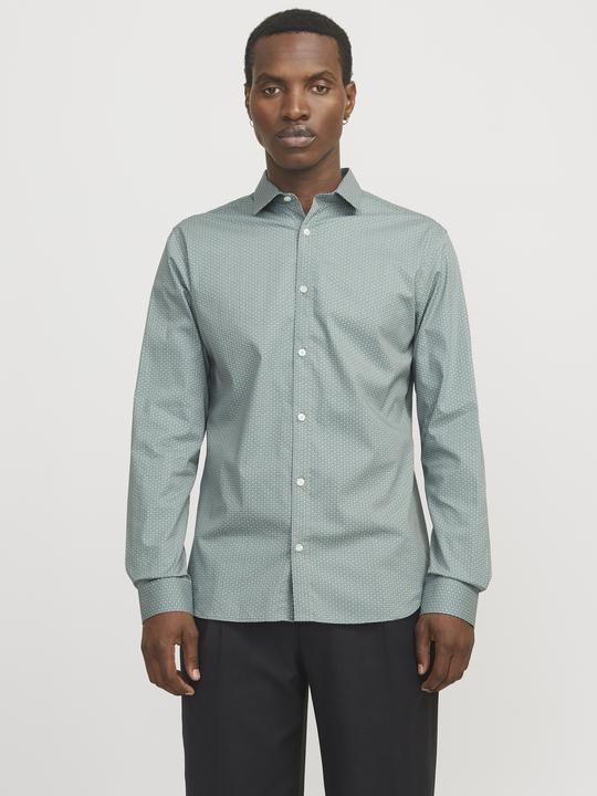 Produktbild Jack & Jones Jprblablackpool Print L/S Shirt Sn (XS)