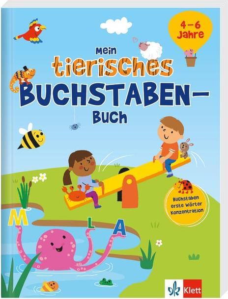 Produktbild Mein tierisches Buchstaben-Buch (4 - 6 Jahre)