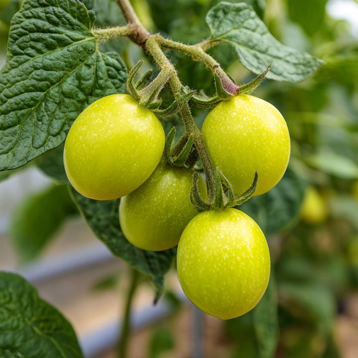 Produktbild Plant in a Box Solanum Muricatum 'Pepino gold' - 3er Set Melonenbirne (40 cm)