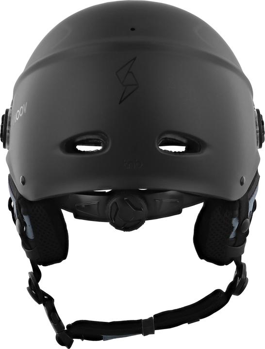 Actual product image T'nB Schutzhelm UMHELMVSL L schwarz inkl. Visier (58 - 62 cm)