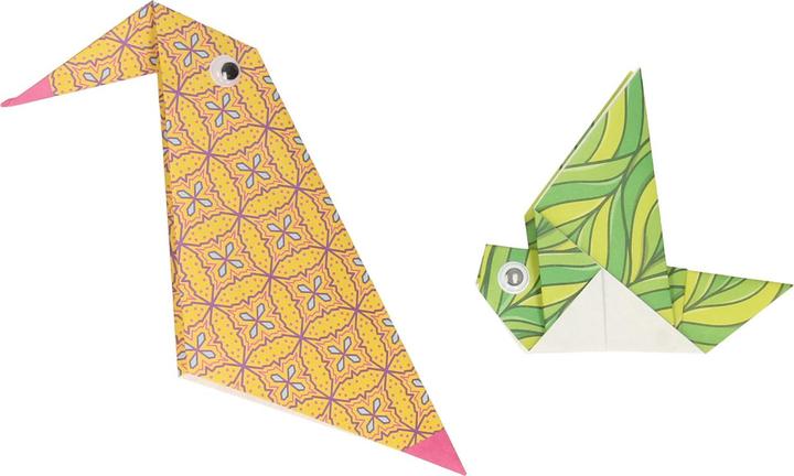 Produktbild Default DIY origamisaet med øjne, dyr eller fugle