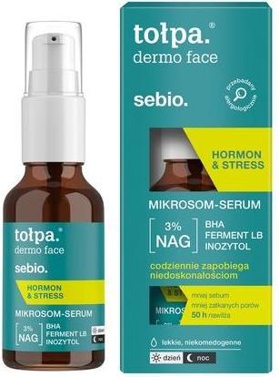 Actual product image Tołpa Topa Dermo Face Sebio+ Hormone & Stress Face Serum 30ml (30 ml)
