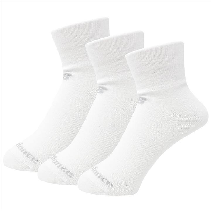 New Balance NB PF Cotton Flat Knit Ankle Socks 3 Pair
