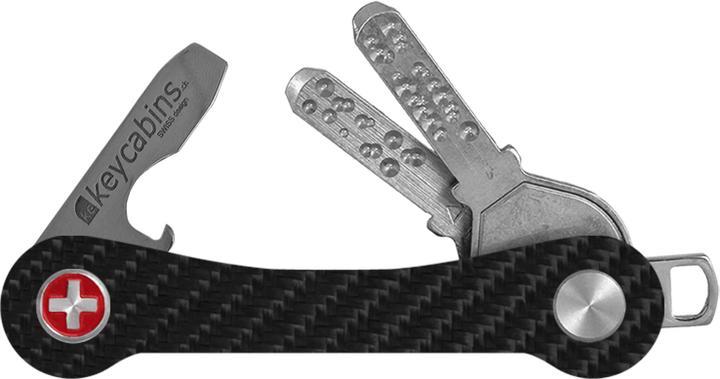 Actual product image Keycabins Key organizer KCCS1.1 Carbon S1 black