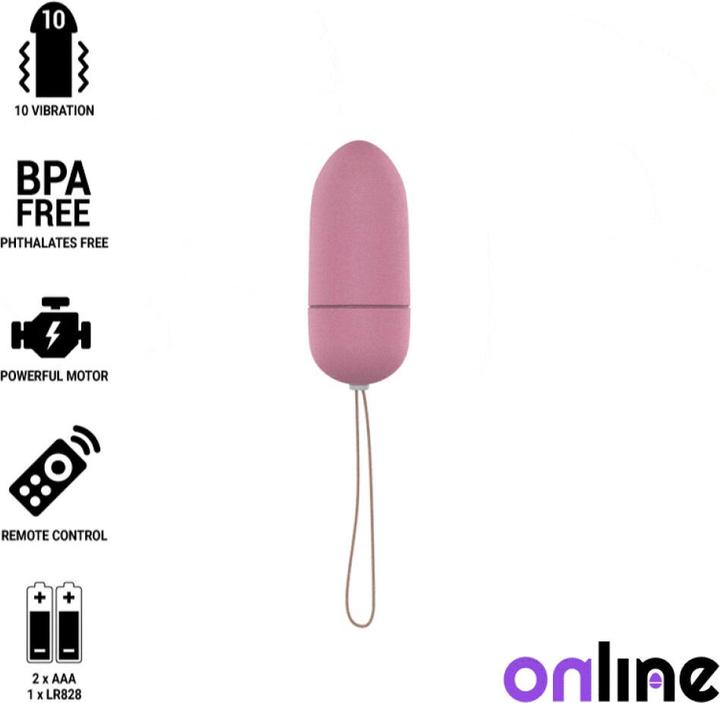 Actual product image Online Vibro egg with remote control, size L