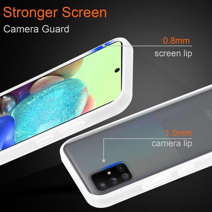 Actual product image Cadorabo Hybrid Matt Cover (Samsung Galaxy A71)