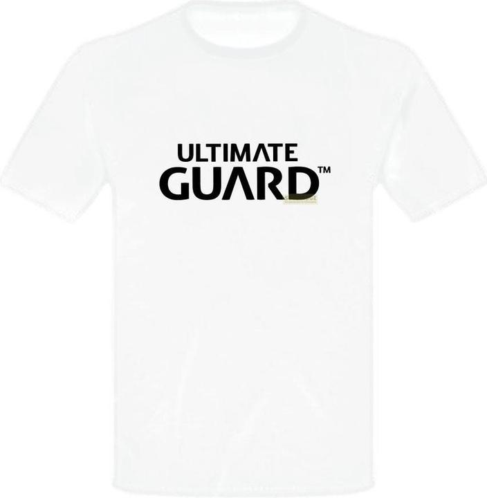 Ultimate Guard T-Shirt Wordmark Blanc (XXL) (XXL)