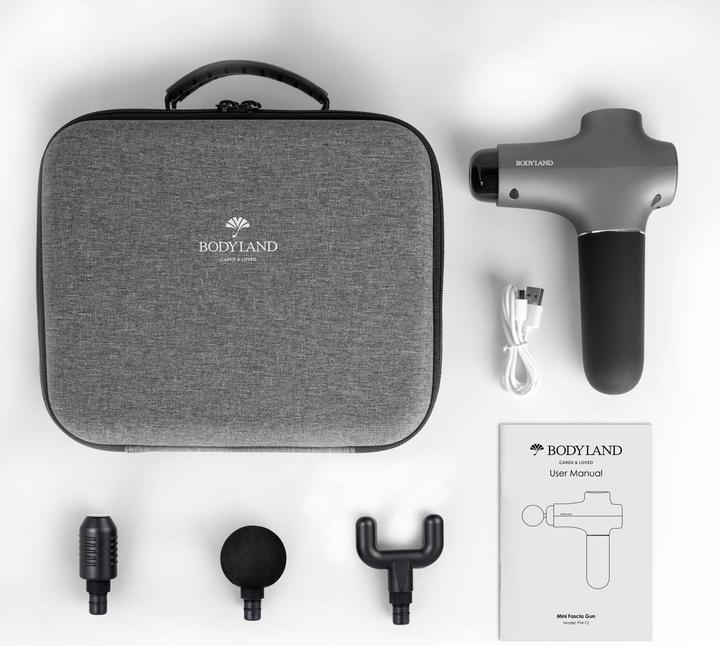 Actual product image Bodyland mini massage gun