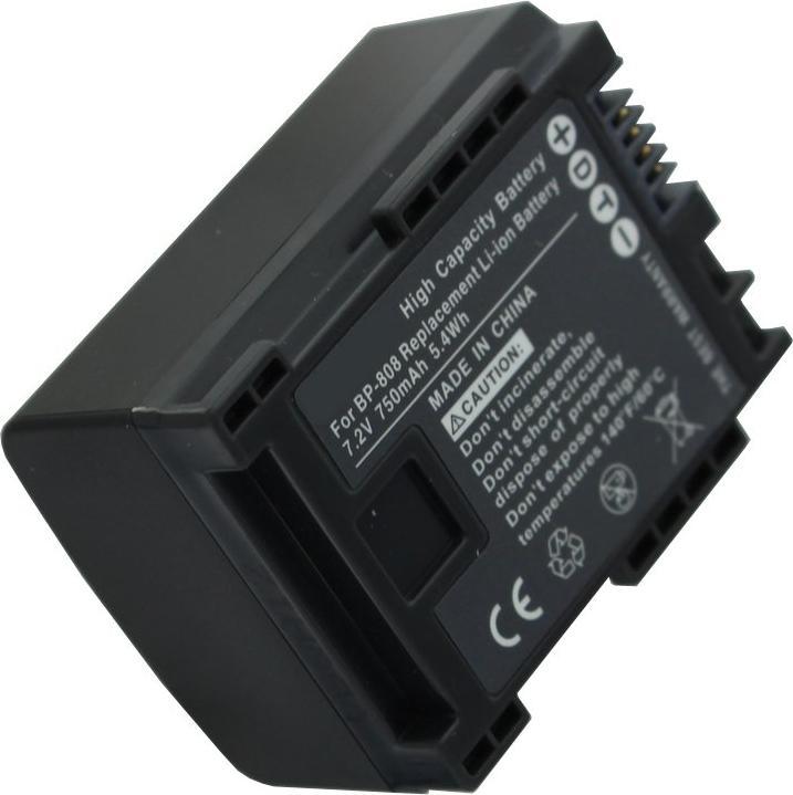 Produktbild AccuCell Akku Canon BP-808 (Kamera Akku)