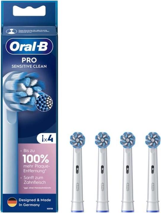 Actual product image Braun Oral-B Attachment Brushes Pro Sensitive Clean 4er AM (4 x)