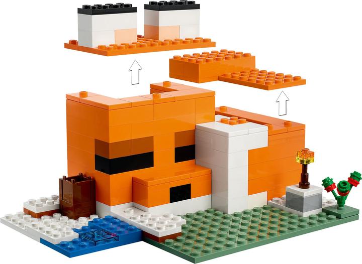 Actual product image LEGO The Fox Lodge (21178, LEGO Minecraft)