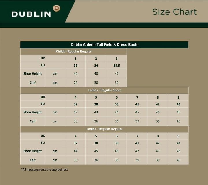 Produktbild Dublin Arderin Tall Leder Reitstiefel (34)
