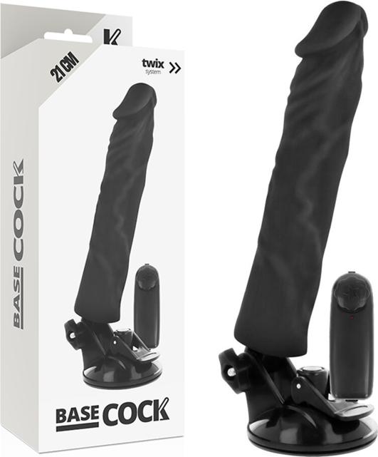 Produktbild Basecock Realistic Vibrator Remote Control Black 21cm
