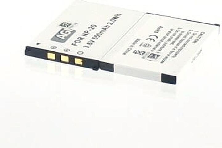 Produktbild AGI 20465 - Akku - Casio - Exilim EX-Z75 - Weiss - Lithium-Ion (Li-Ion) - 550 mAh (Kamera Akku)
