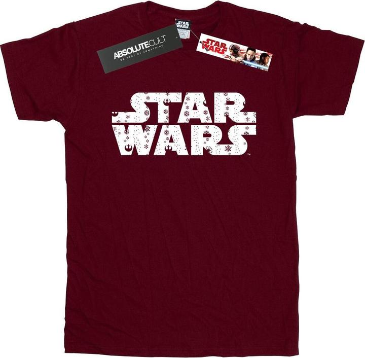 Star Wars Christmas Logo TShirt (S)