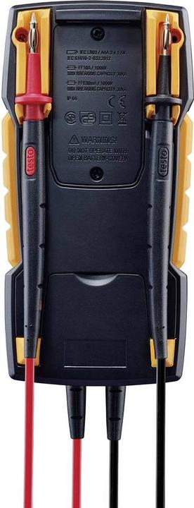 Image du produit Testo Multimètre manuel numérique 760-3 (CAT III 1000V, CAT IV 600V)