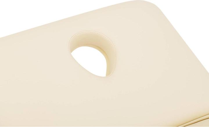 Produktbild Physa Massageliege elektrisch Massagebank Therapieliege 200 kg beige Fusspedal Räder
