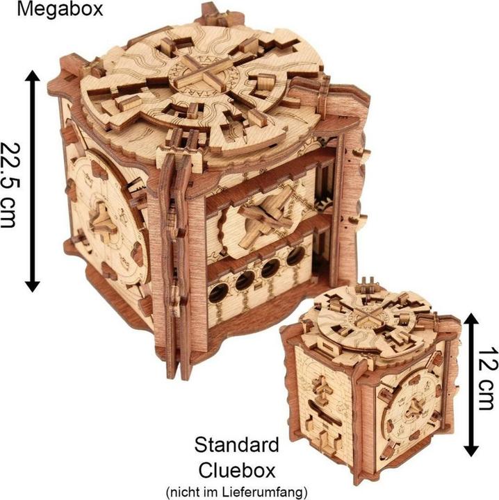 Actual product image iDventure Cluebox Megabox - Escape room in a box: The Secret of Camelot (German)
