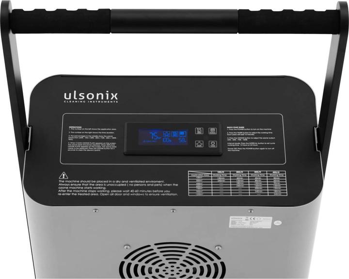 Actual product image Ulsonix Ozongenerator Ozongerät Ozonreinigungsgerät 40 g/h Timer LCD bis 1200 qm (1200 m²)