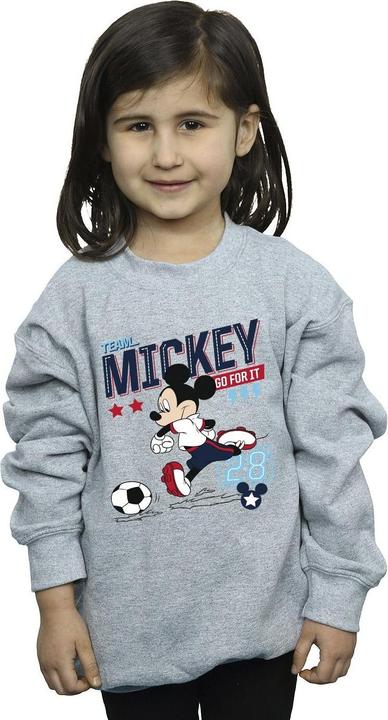 Image du produit Disney - Sweat MICKEY MOUSE TEAM MICKEY FOOTBALL - Fille (104)