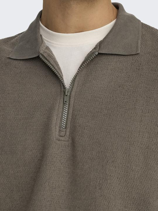 Actual product image Only & Sons Onstrevor Life Reg Ls Polo Noos (S)