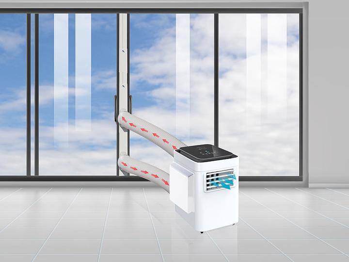 Produktbild Sichler Frischluft-Schlauch-Set für Monoblock-Klimaanlage ACS-120.out