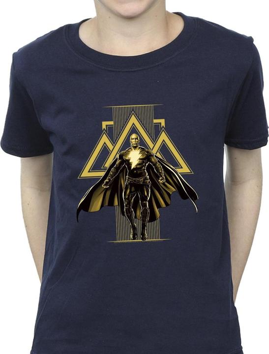 Black Adam Rising Golden Symbols TShirt Jungen