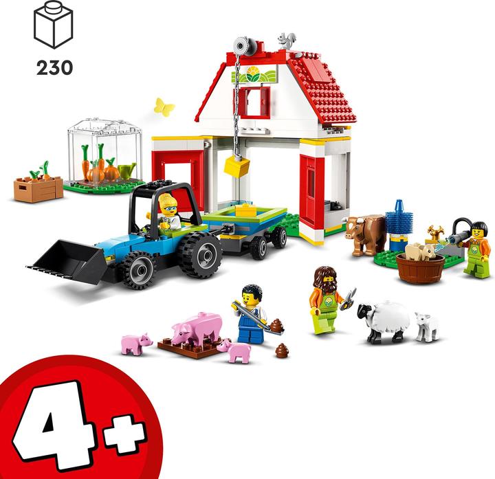 Immagine prodotto LEGO Fattoria con animali (60346, LEGO City)