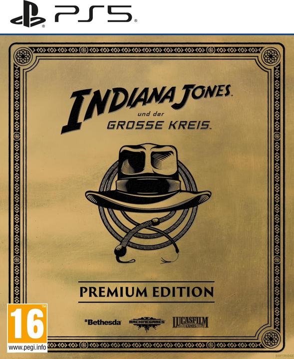 Actual product image Bethesda Indiana Jones und der Grosse Kreis - Premium Edition (PS5, DE, FR, EN)
