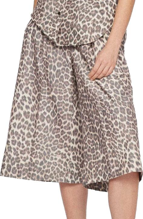 Actual product image BOSS Womens/Ladies Tanimala Leopard Print Shorts (36)