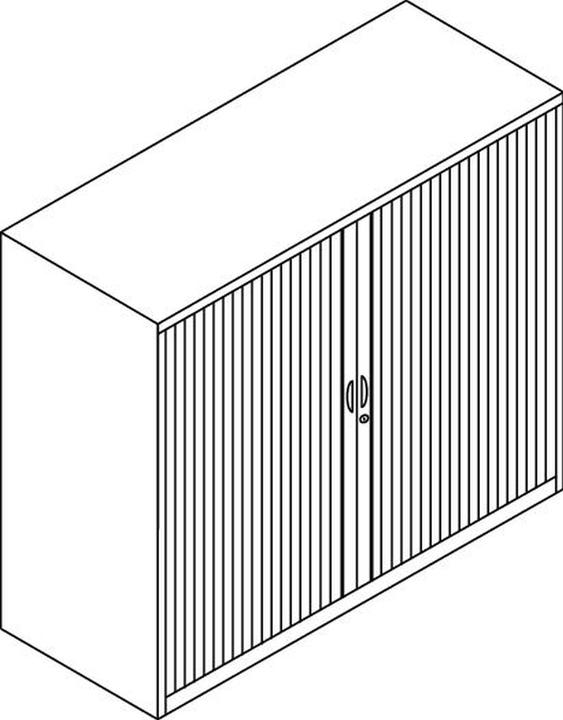 Produktbild Bisley Eurotambour (120 x 43 x 103 cm)