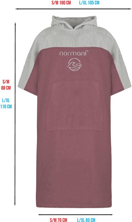 Produktbild Normani Damen Surfer Poncho Kuta (L)