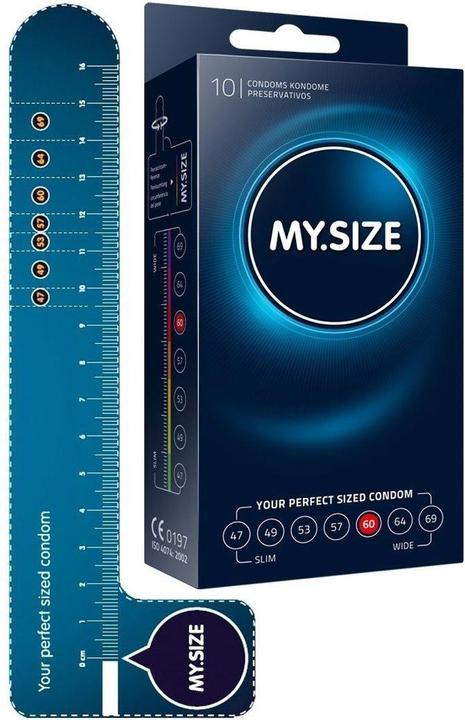 Actual product image My.Size No. 60 (10 pcs.)